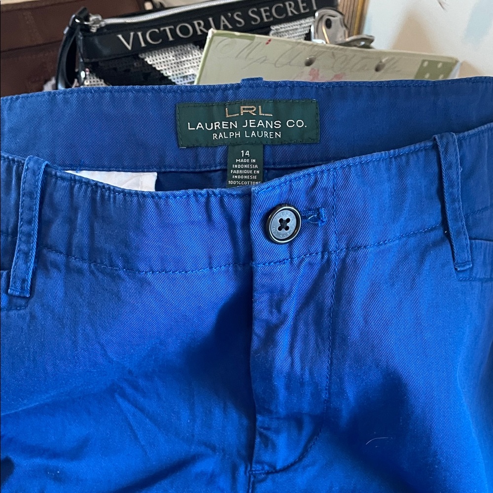 Lauren Ralph Lauren Blue Women's Shorts